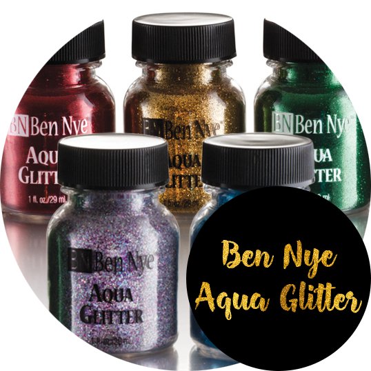 Ben Nye Aqua Glitter Paints - JJ's Party House