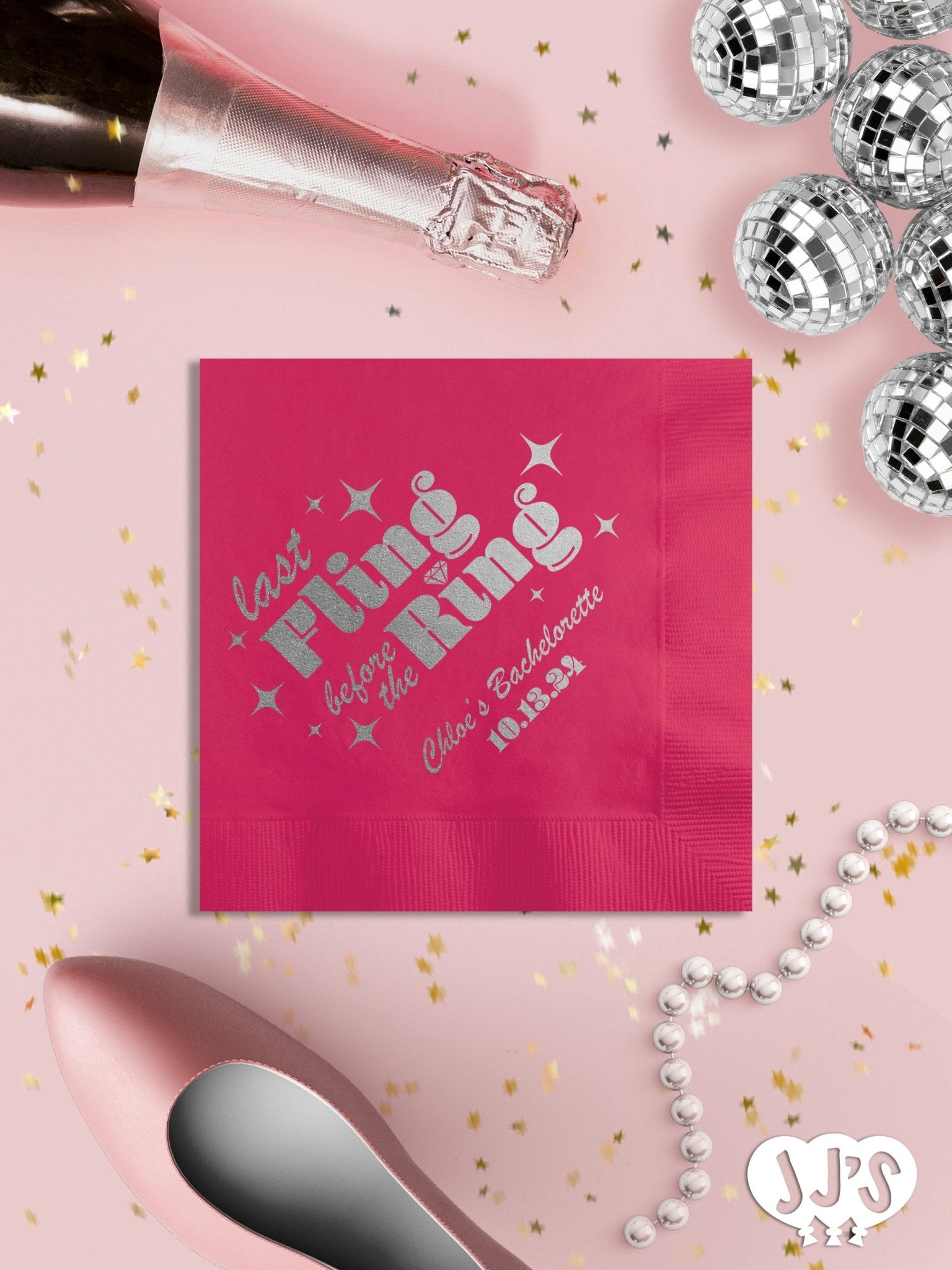 Custom Bachelorette Napkins - JJ's Party House