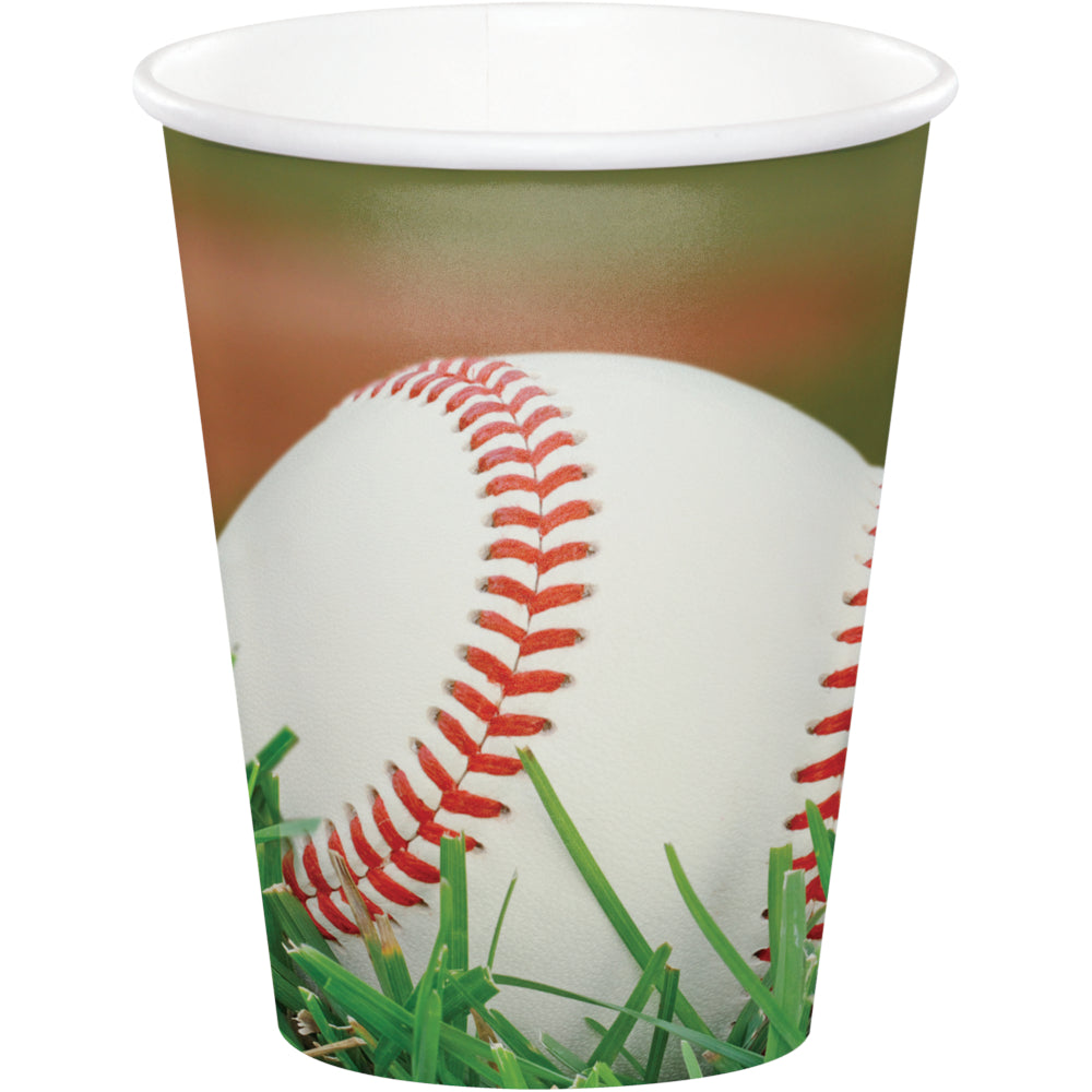 Basketball 9oz Paper Cups 8ct