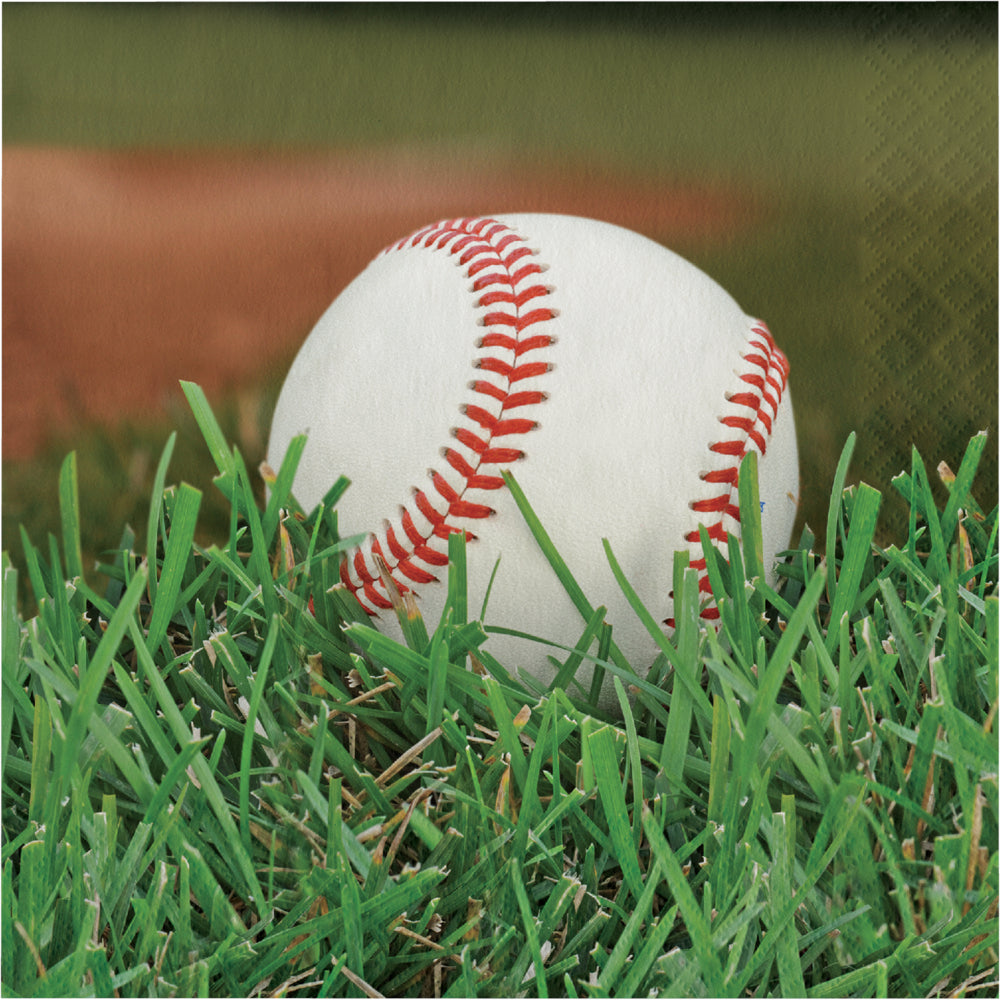 Baseball Lunch Napkins 16ct