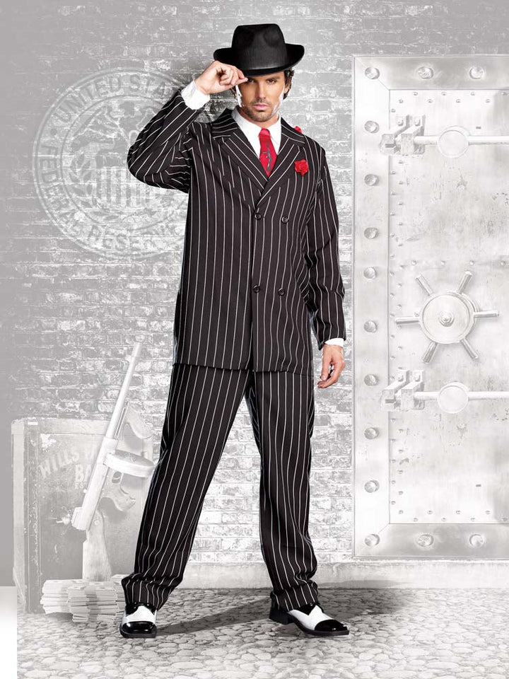 Adult Gangsta Costume - JJ's Party House