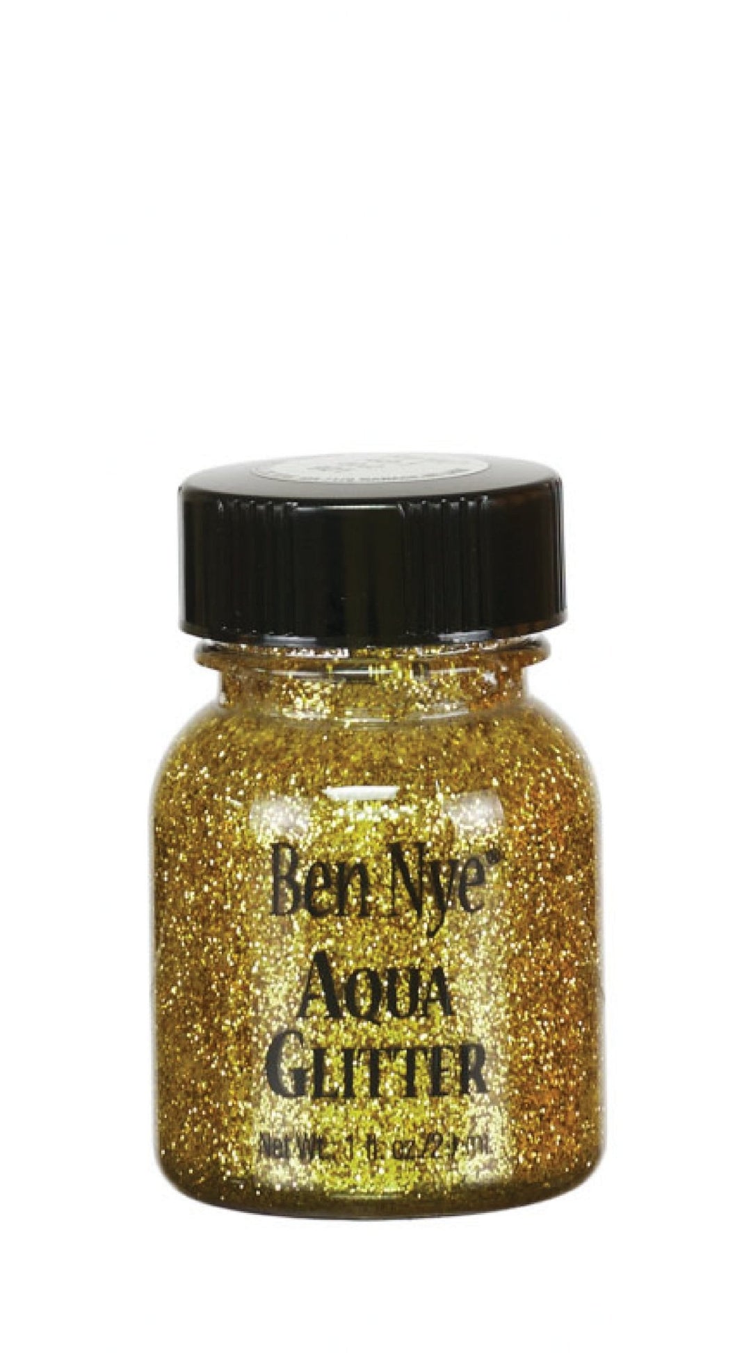 Ben Nye Aqua Glitter Gold Paint 1oz. - JJ's Party House McAllen, TX