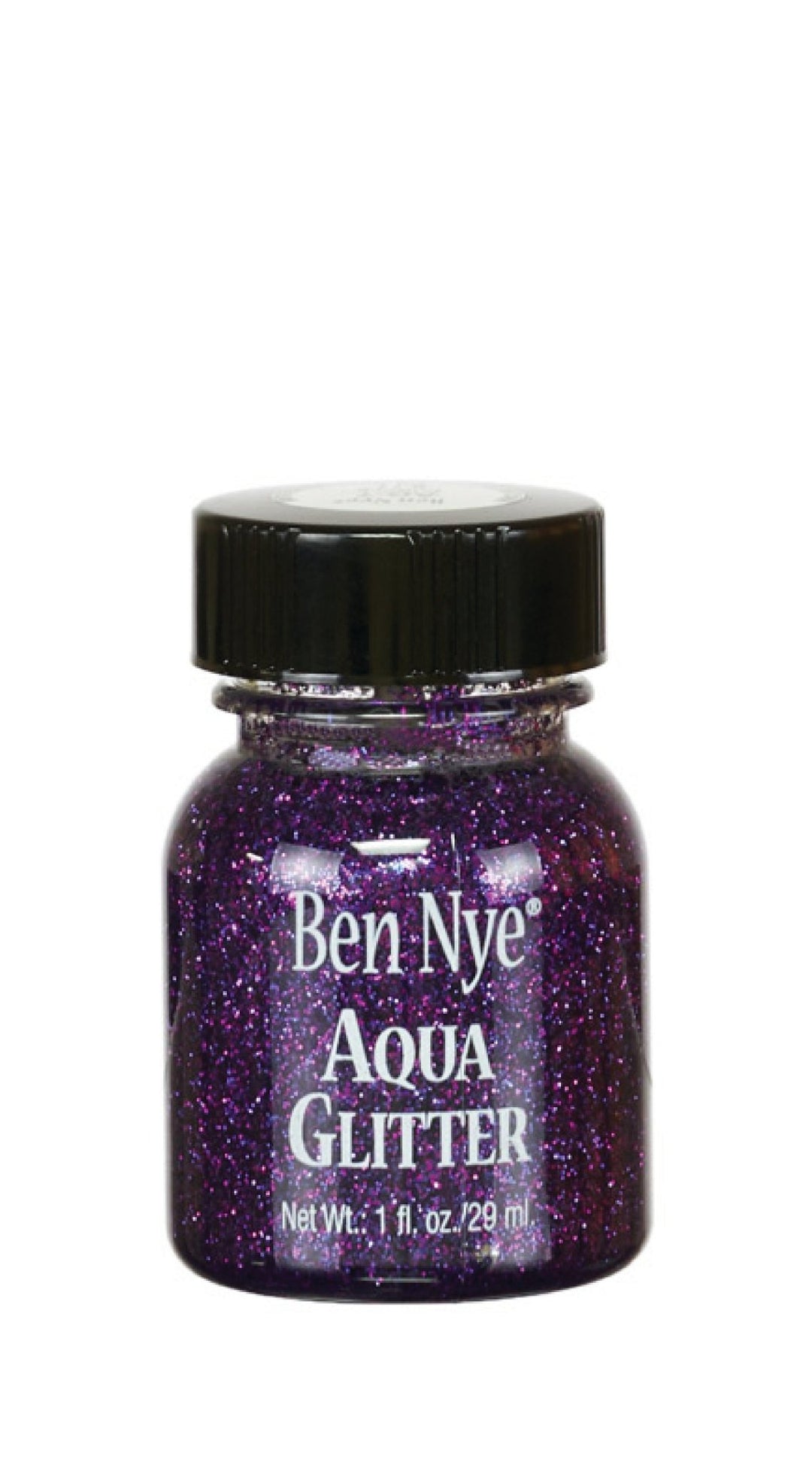 Ben Nye Aqua Glitter Purple Paint 1oz. - JJ's Party House McAllen, TX