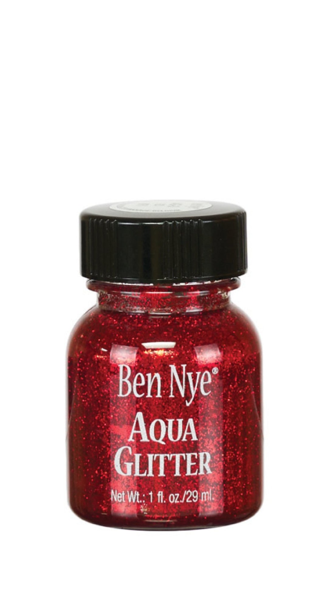 Ben Nye Aqua Glitter Red Paint 1oz. - JJ's Party House McAllen, TX