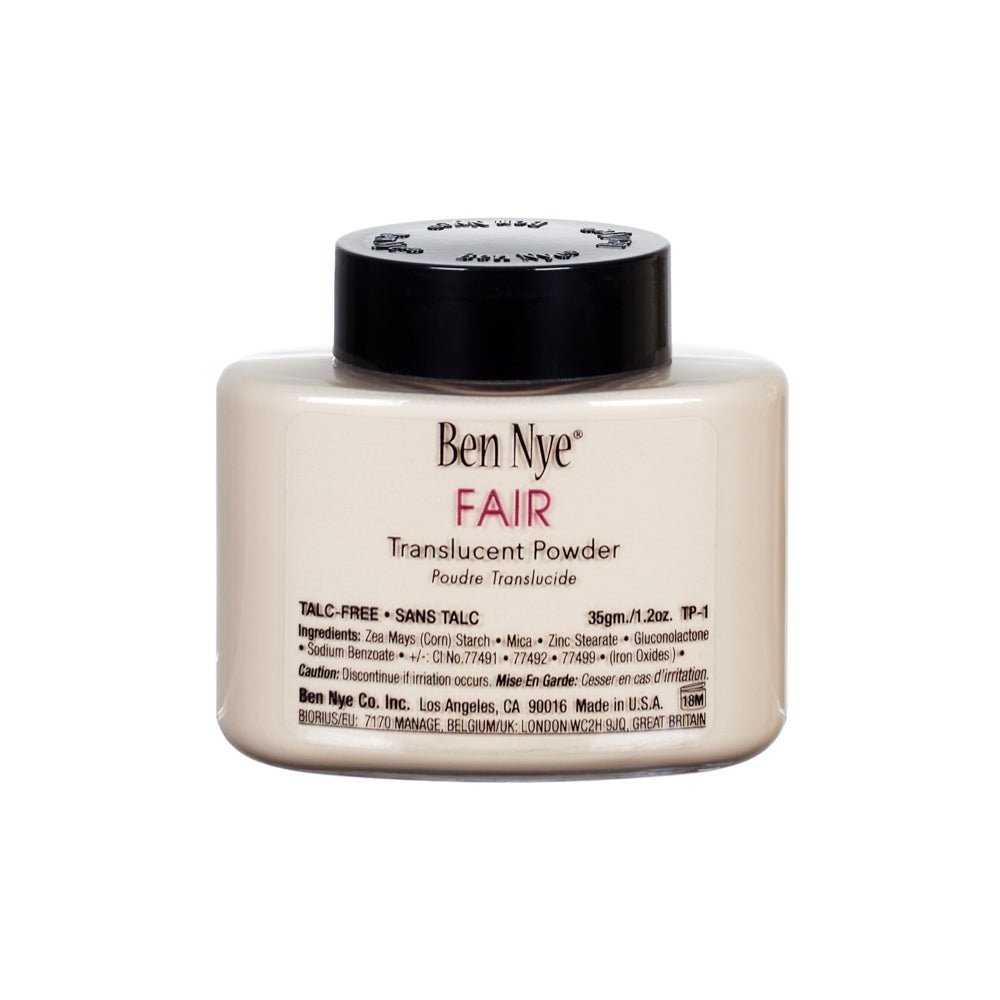 Ben Nye Fair Translucent Setting Powder 1.2oz - JJ's Party House McAllen, TX