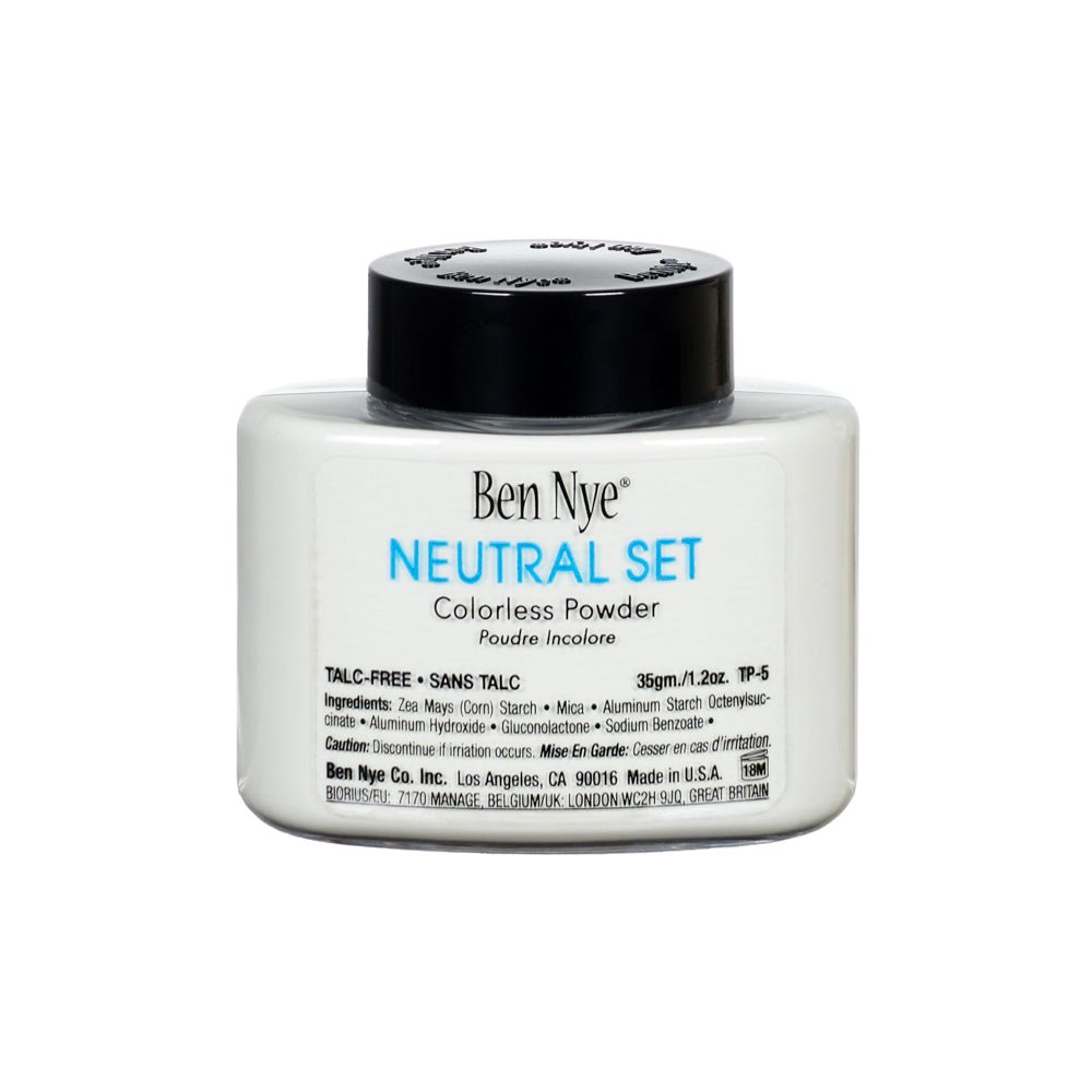 Ben Nye Neutral Set Translucent Setting Powder 1.2oz. - JJ's Party House McAllen, TX