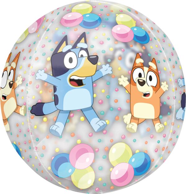 Bluey Orbz Balloon, 16" - JJ's Party House: Birthday,Balloons,Favors,Gifts