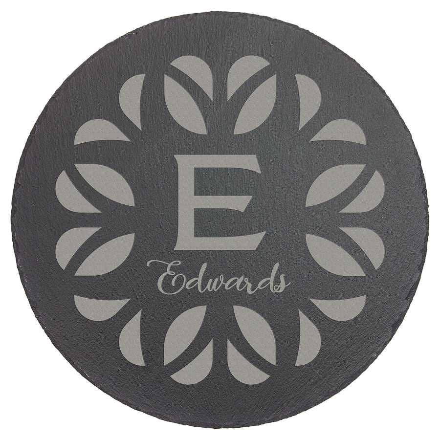 Custom Laser Engraved Decor Slate Sign 11 3/4" - JJ's Party House: Custom Party Favors, Napkins & Cups