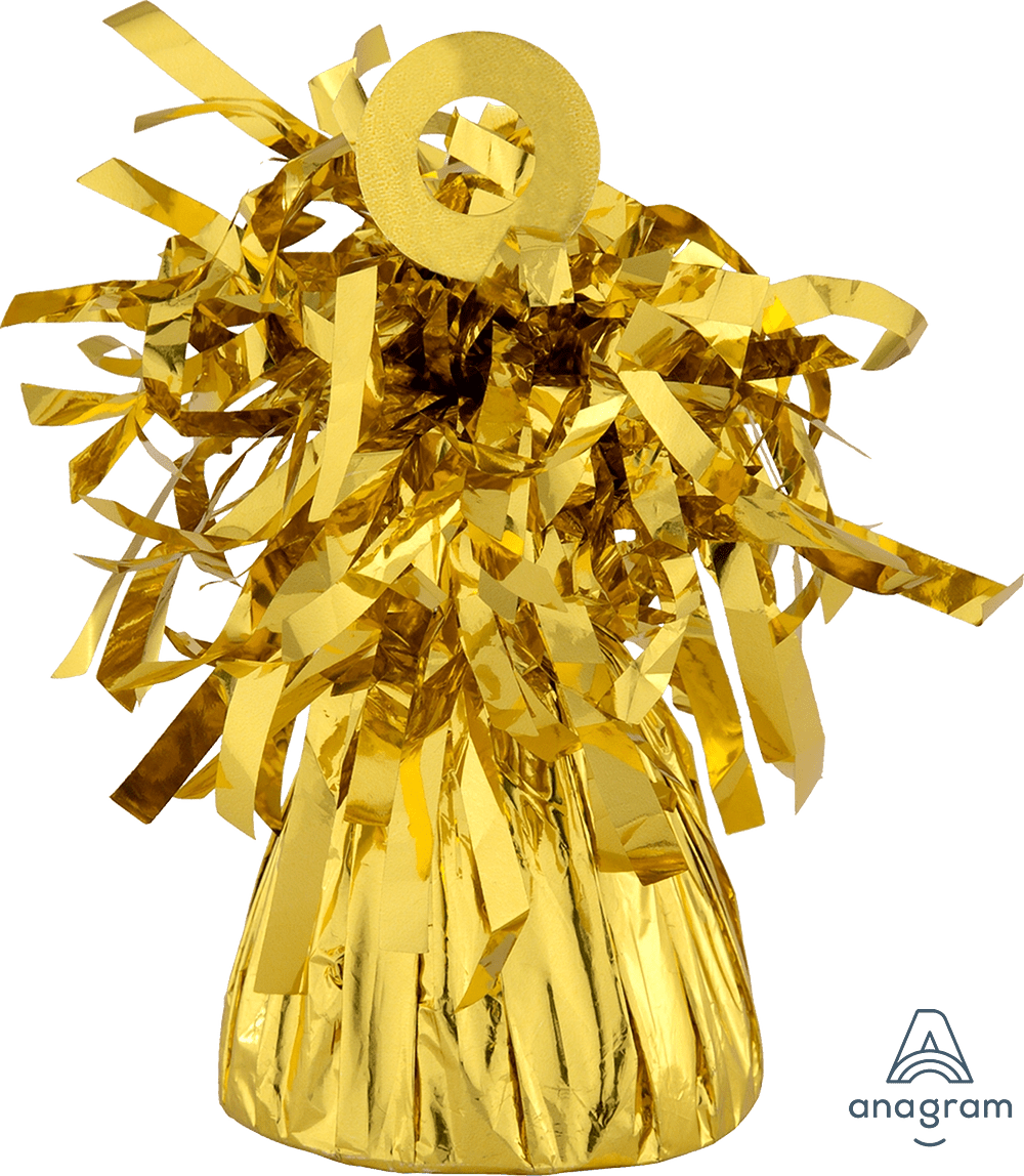 Gold Foil Balloon Weight - JJ's Party House McAllen, TX