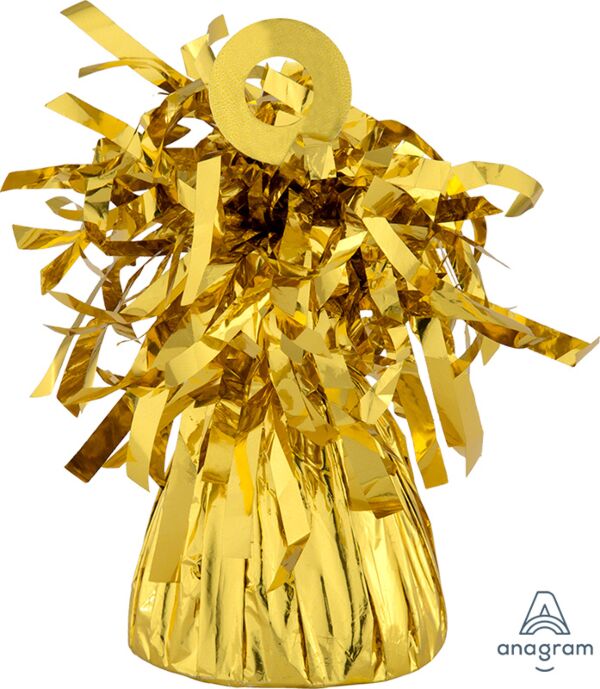 Gold Foil Balloon Weight - JJ's Party House McAllen, TX