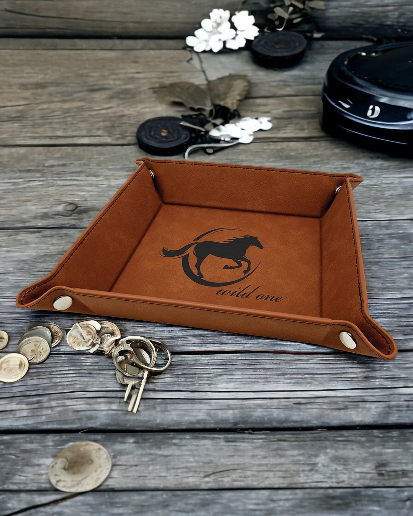 Graduation Personalized Valet Tray 6" x 6" - JJ's Party House: Custom Party Favors, Napkins & Cups
