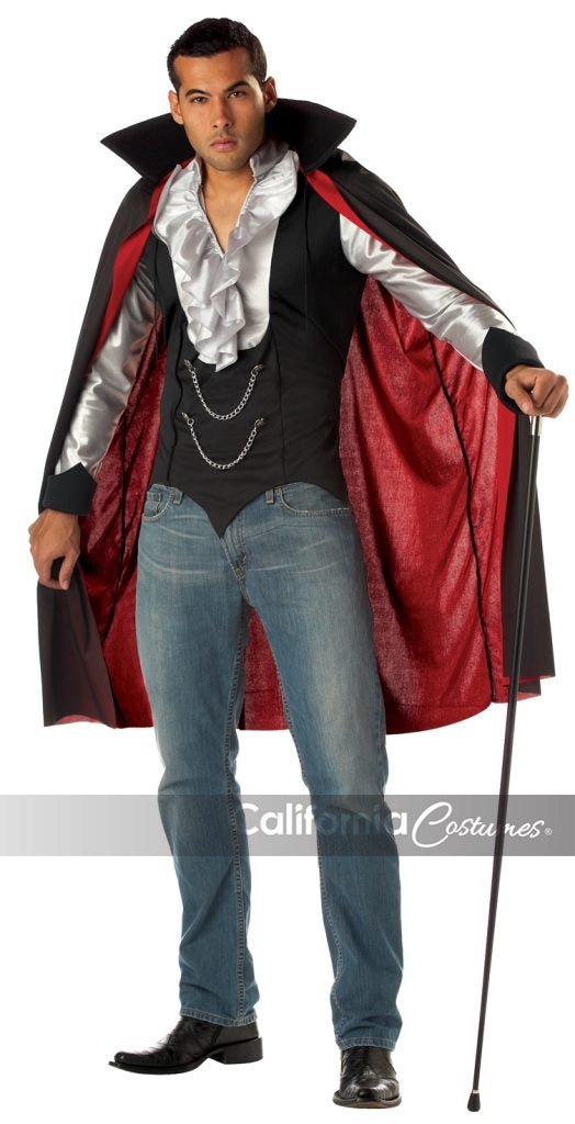 Men's Very Cool Vampire Costume - JJ's Party House