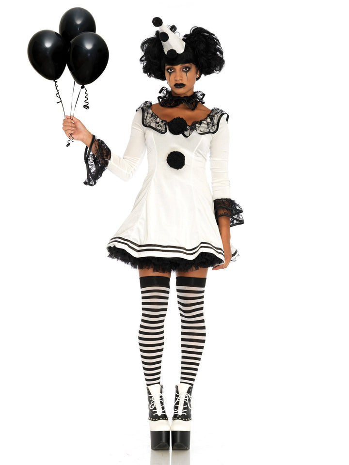 Pierrot Clown Costume - JJ's Party House