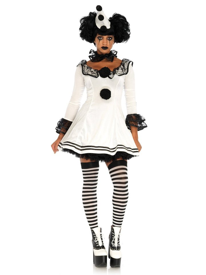 Pierrot Clown Costume - JJ's Party House