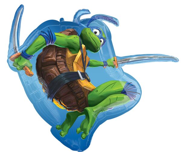 Teenage Mutant Ninja Turtle Jumbo Mylar Balloon 32" - JJ's Party House: Birthday,Balloons,Favors,Gifts