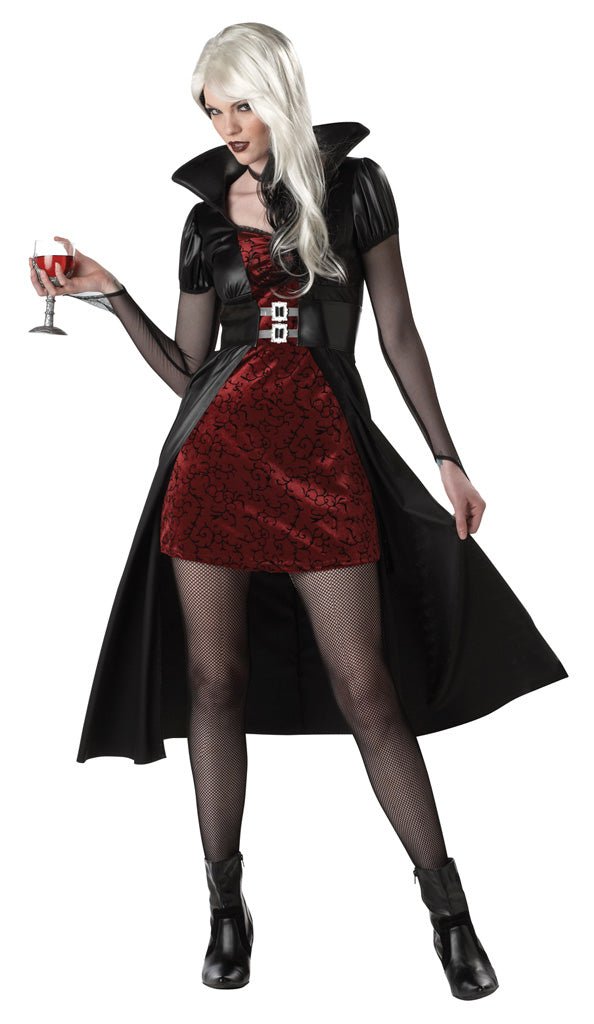 Women's Blood Thirsty Beauty Vampire Costume - JJ's Party House