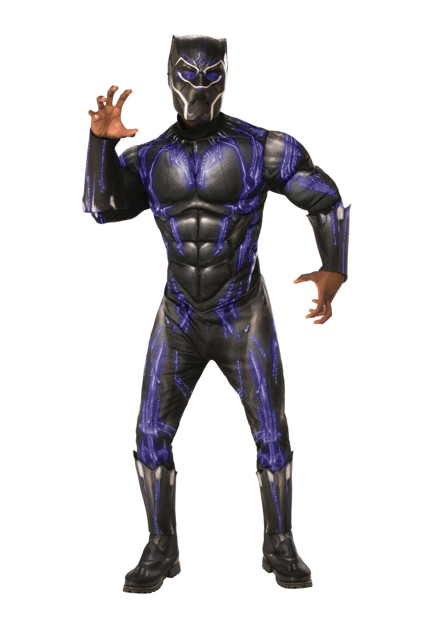 Adult Black Panther Deluxe Costume - Avengers: Endgame - JJ's Party House