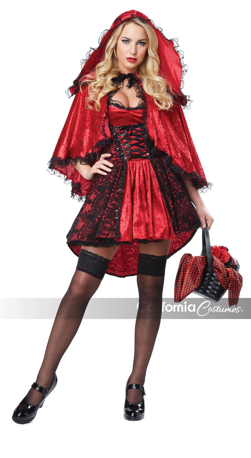Adult Deluxe Red Riding Hood Costume – JJ's Party House
