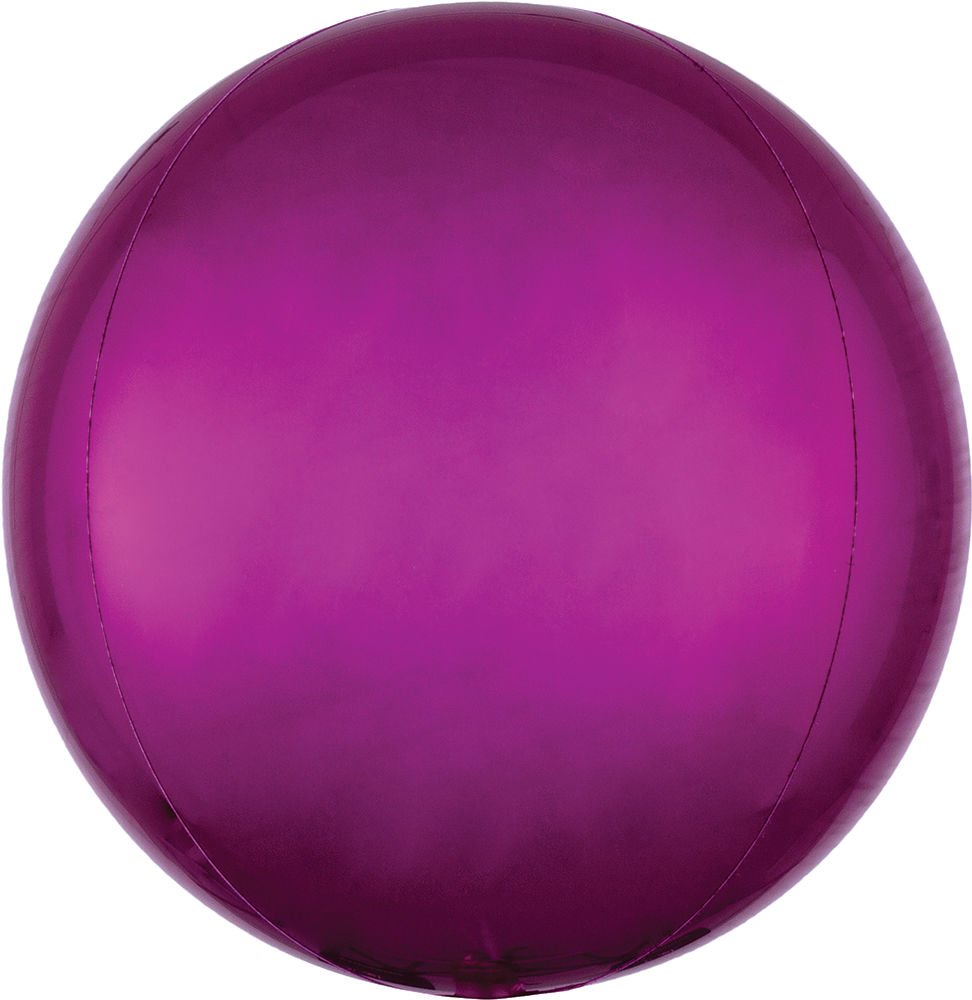 Bright Pink Orbz Balloon 16" - JJ's Party House