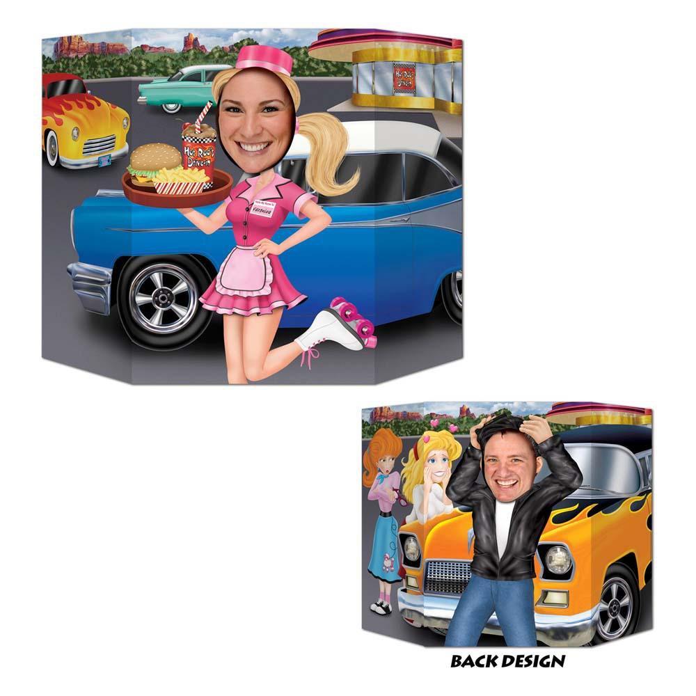 Car Hop/Greaser Photo Prop - JJ's Party House