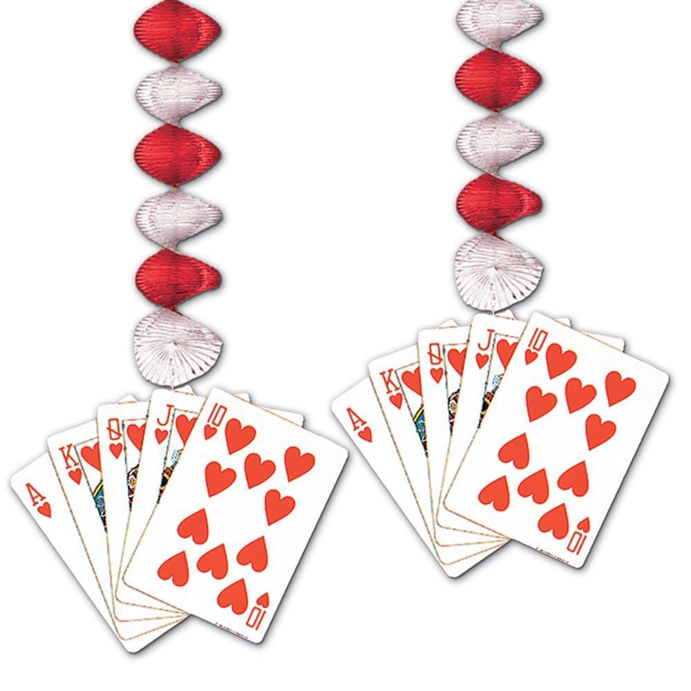 Casino Hanging Dangler Decorations - JJ's Party House