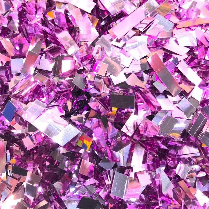 Clear 18 Inch Balloon with Metallic Confetti (Custom Made) - JJ's Party House