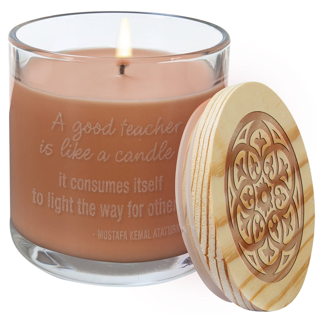 Engraved Tropical Coconut Candle 14oz - JJ's Party House