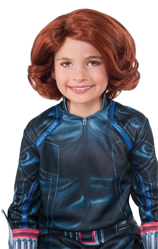Girls Black Widow Wig - Avengers 2: Age of Ultron - JJ's Party House