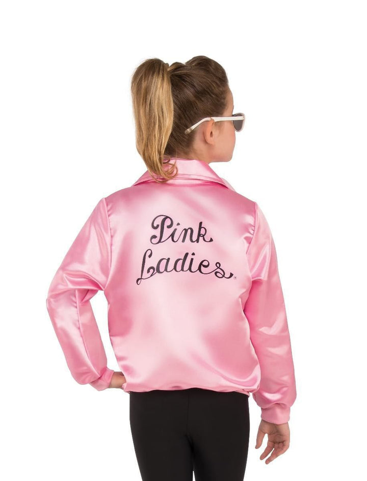Girls Pink Ladies Jacket - Gre - JJ's Party House