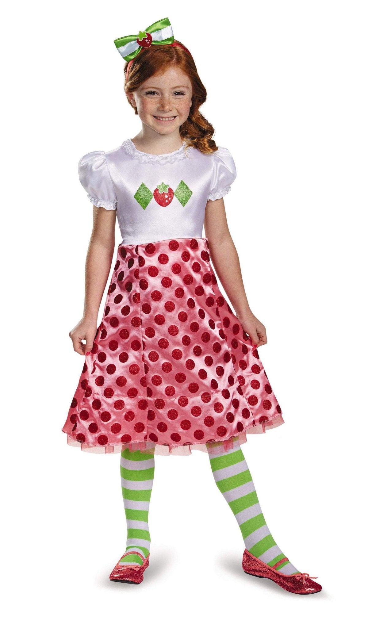 strawberry shortcake dress Girls Strawberry Shortcake Costume – JJ's Party House