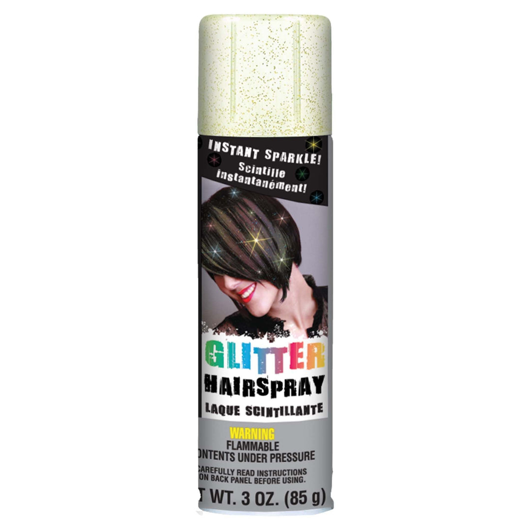 Gold Glitter Hair Spray - JJ's Party House