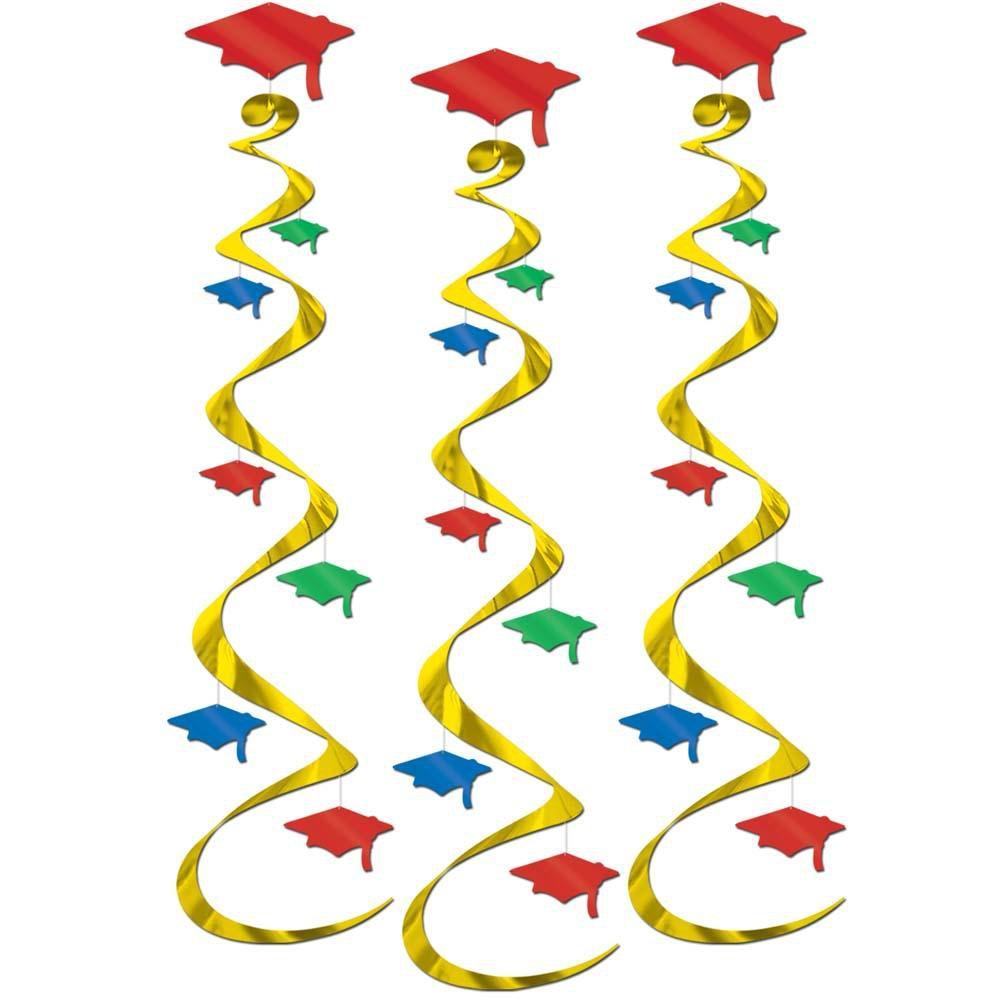 Grad Cap Whirls - JJ's Party House