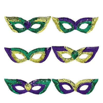 Masks Sequin Party - JJ's Party House - Custom Frosted Cups and Napkins