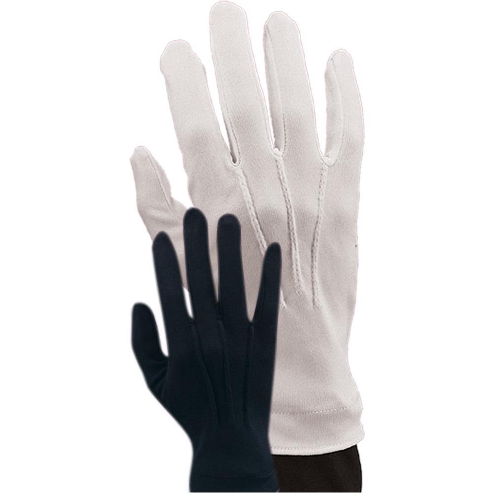 Mens Black Gloves with Snap - JJ's Party House