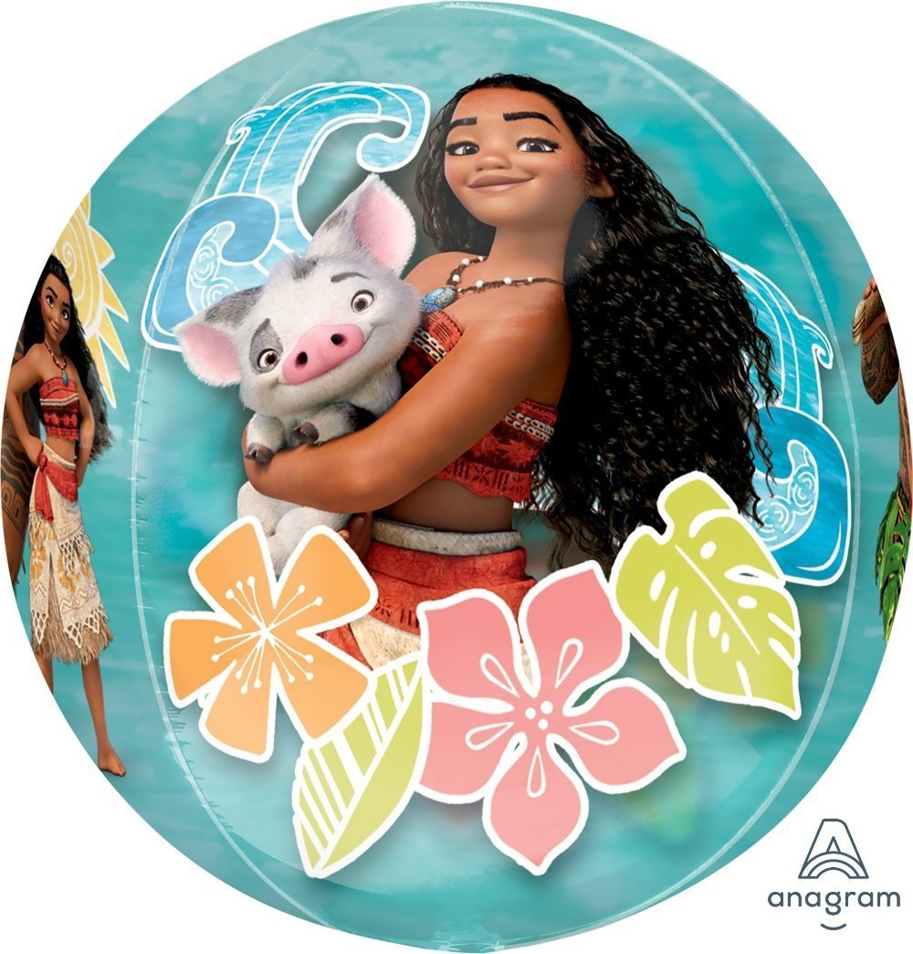 Moana Orbz Balloon 16" - JJ's Party House: Birthday,Balloons,Favors,Gifts