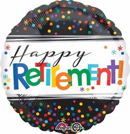 Officially Retired Mylar Balloon 18'' - JJ's Party House: Birthday, Balloons & Custom Party Favors