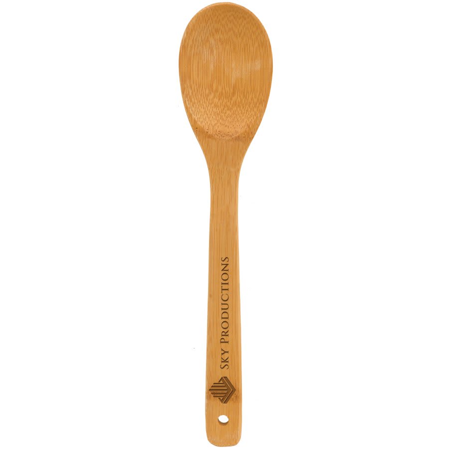 Personalized Bamboo Salad Spoon 12" - JJ's Party House