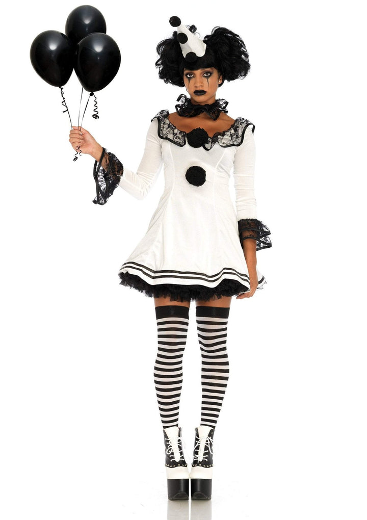 Pierrot Clown Costume - JJ's Party House