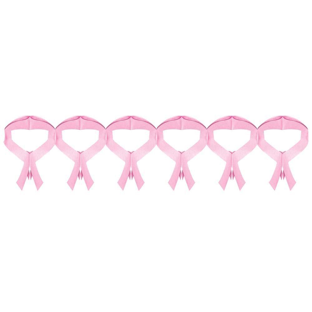 Pink Ribbon Garland - JJ's Party House
