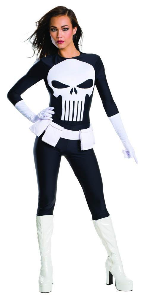 Punisher Bodysuit Costume Ad. RUB-810872 LARGE - JJ's Party House