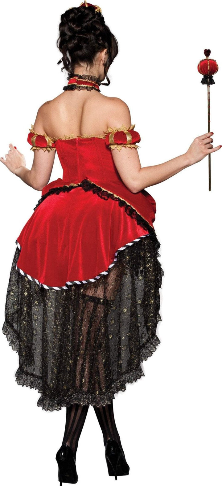 Queen of Hearts Deluxe Costume - JJ's Party House: Birthday, Balloons & Custom Party Favors