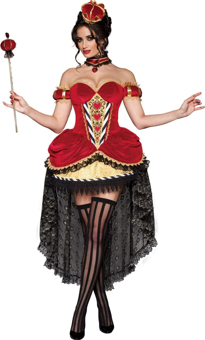 Queen of Hearts Deluxe Costume - JJ's Party House: Birthday, Balloons & Custom Party Favors