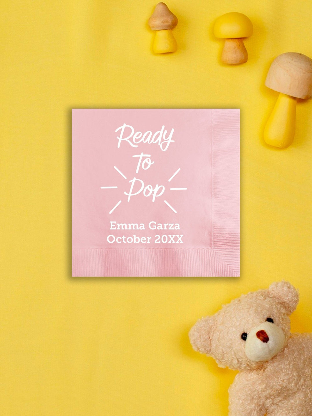 Ready to Pop Baby Shower Napkins - JJ's Party House