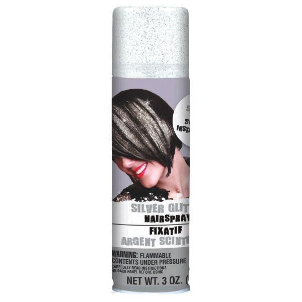 Silver Glitter Hair Spray - JJ's Party House McAllen, TX