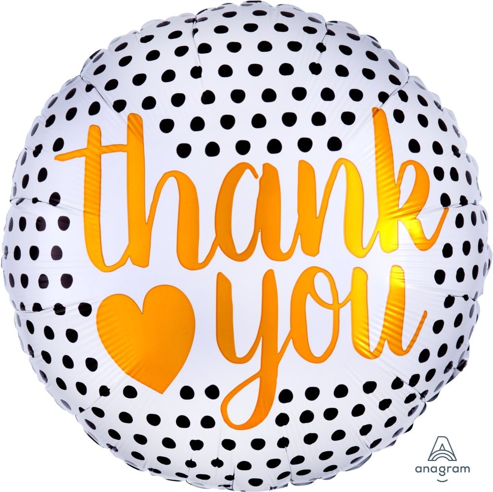 Thank You Modern Dots Mylar - JJ's Party House