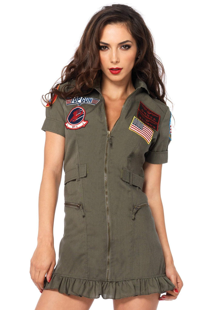 Top Gun Flight Dress Costume - JJ's Party House