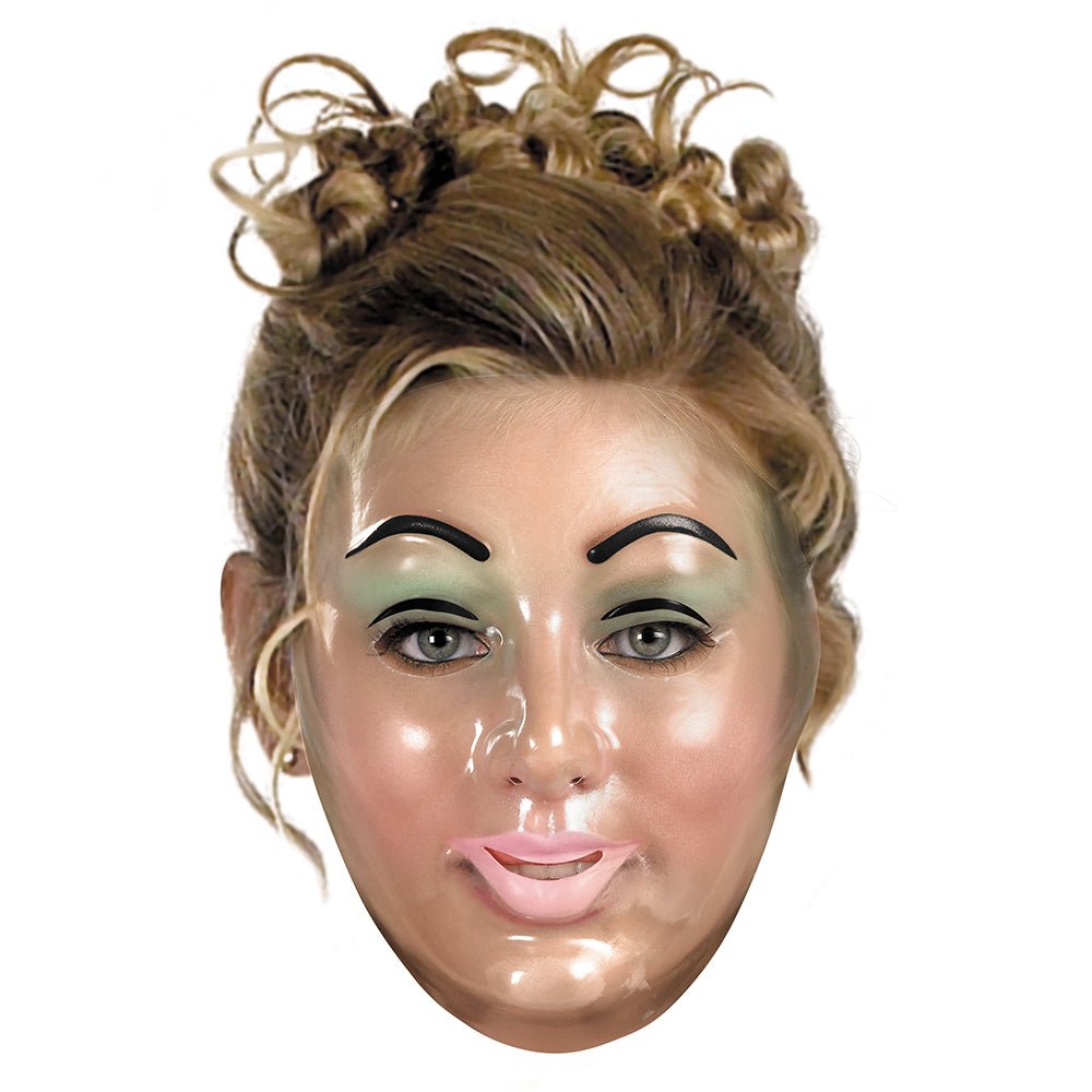 Transparent Young Woman Mask - JJ's Party House