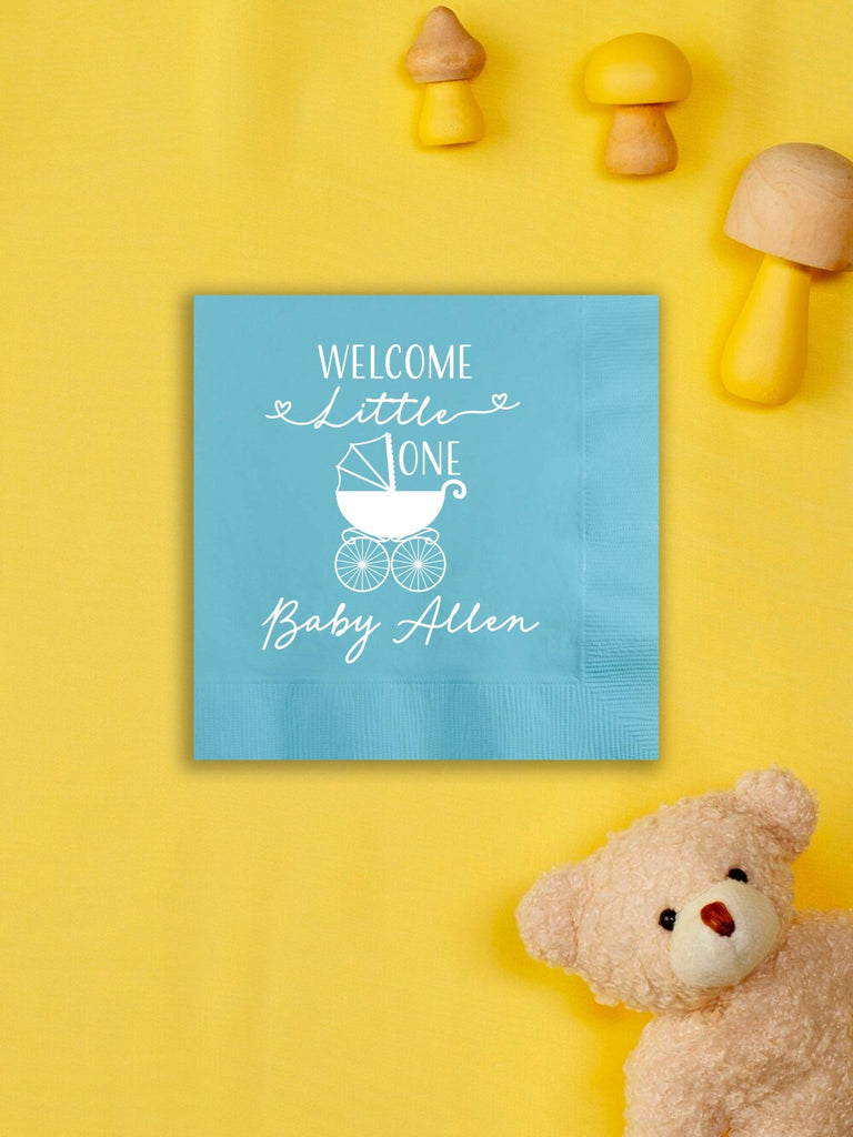 Welcome Little One Baby Shower Napkins - JJ's Party House