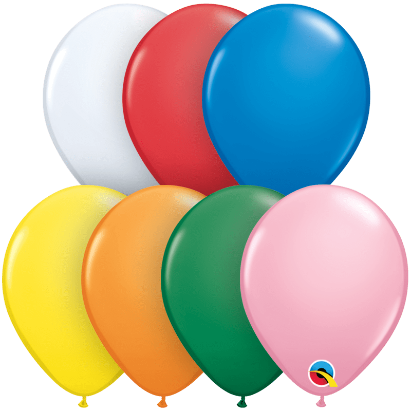 Standard Opaque Latex Helium Balloons - JJ's Party House McAllen