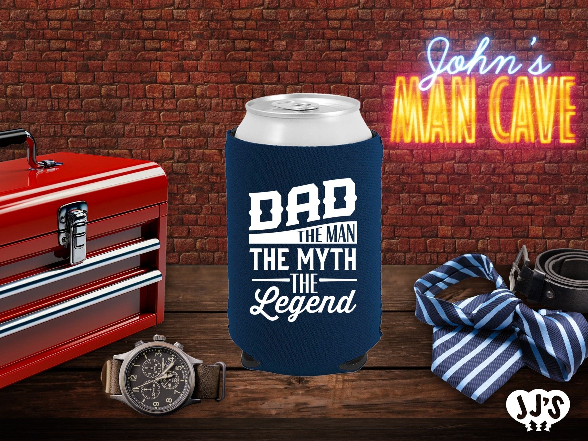 Custom Neoprene Can Coolers for Dad - JJ's Party House: Custom Party Favors, Napkins & Cups